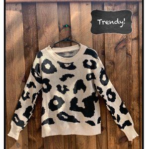 Cheetah Sweater